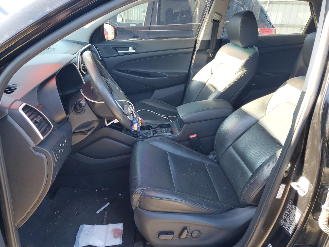 2021 Hyundai Tucson VIN KM8J3CAL4MU284684 Copart auction photo, front end / rear end damage thumbnail 7