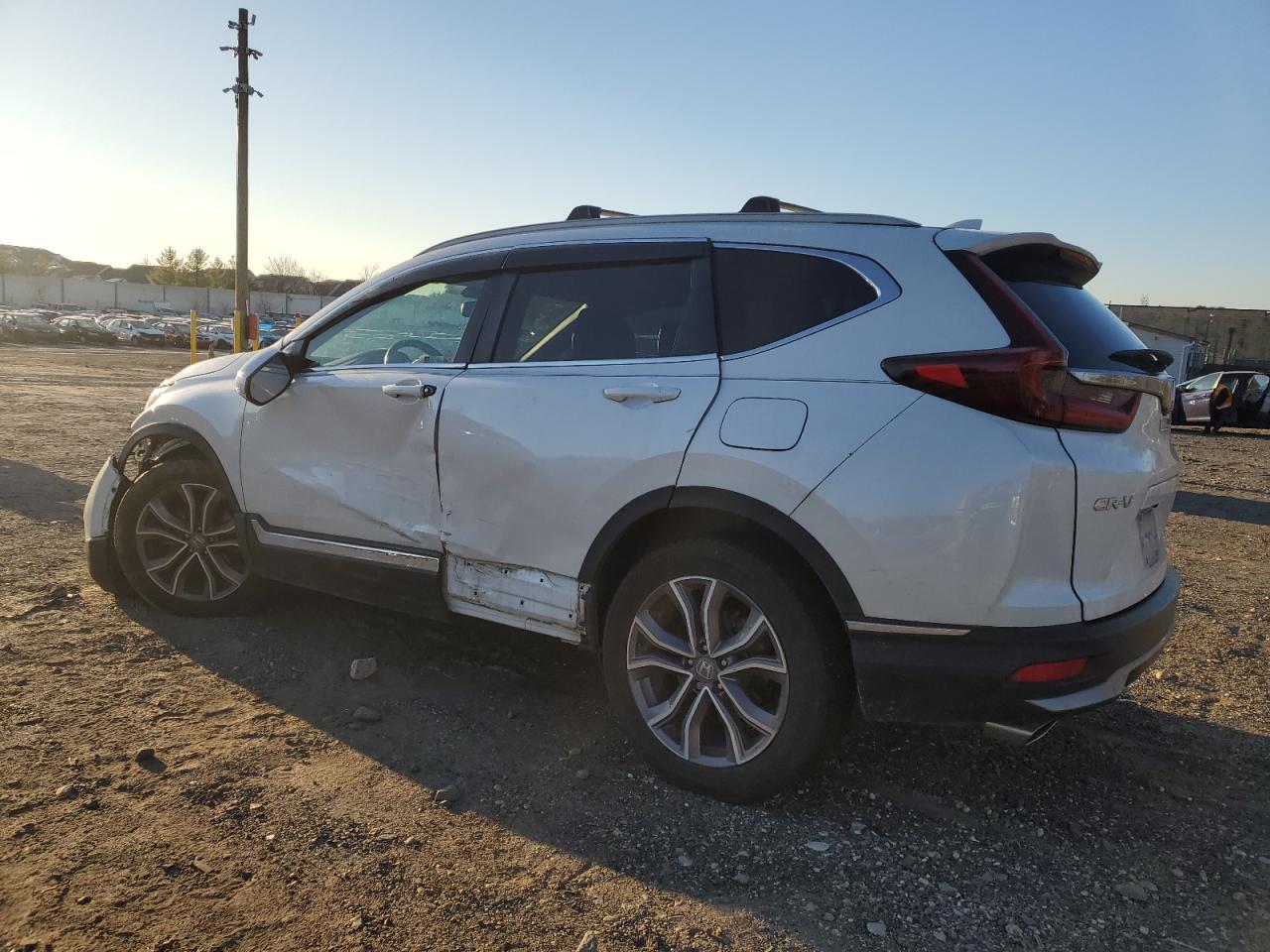 2020 Honda CR-V VIN 2HKRW2H98LH611258 Copart auction photo, all over / undercarriage damage thumbnail 2
