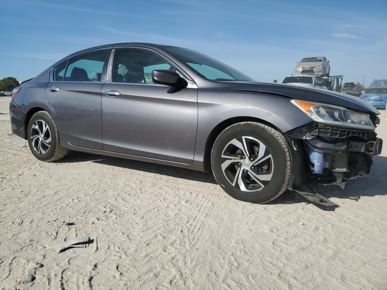 2016 Honda Accord VIN 1HGCR2F32GA203803 Copart auction photo, front end / rear end damage thumbnail 4