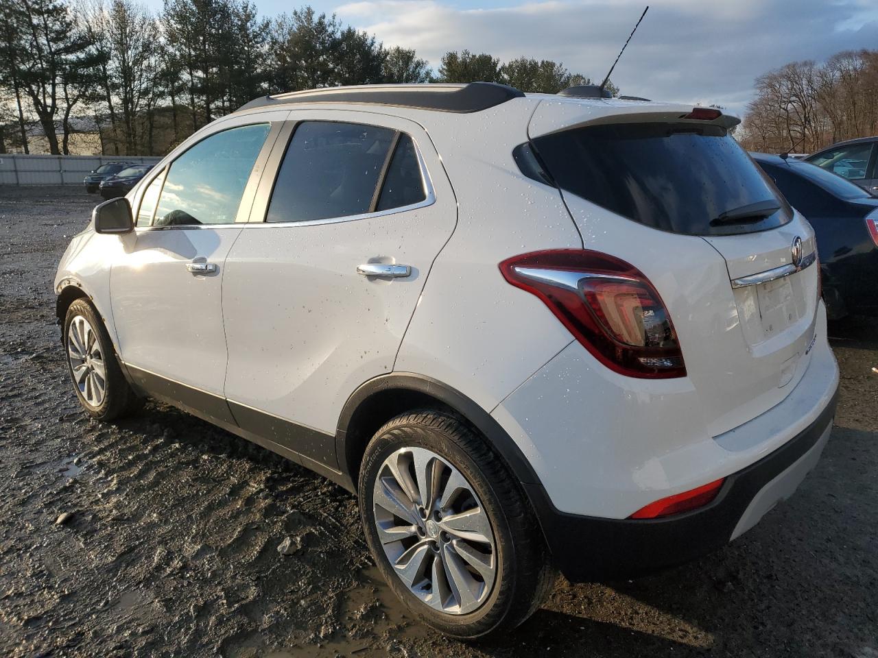 2020 Buick Encore VIN KL4CJASB2LB077731 Copart auction photo, front end / side damage thumbnail 2