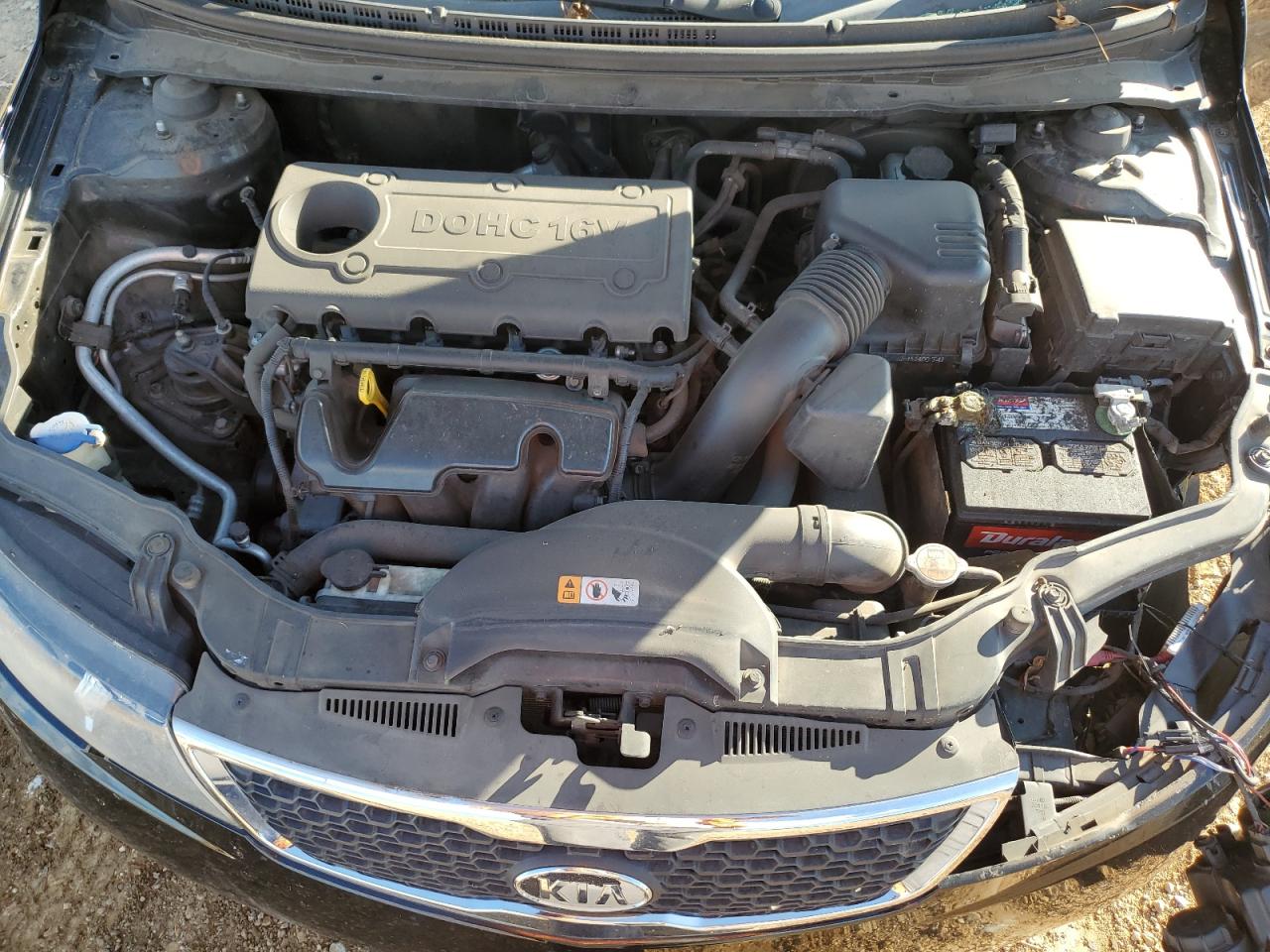 2013 KIA Forte VIN KNAFU4A21D5738000 Copart auction photo, front end / side damage thumbnail 13
