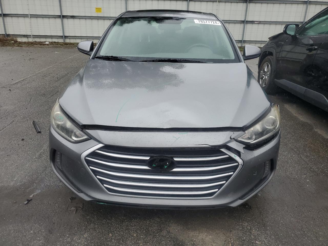 2017 Hyundai Elantra VIN KMHD84LF9HU250208 Copart auction photo, front end damage thumbnail 11