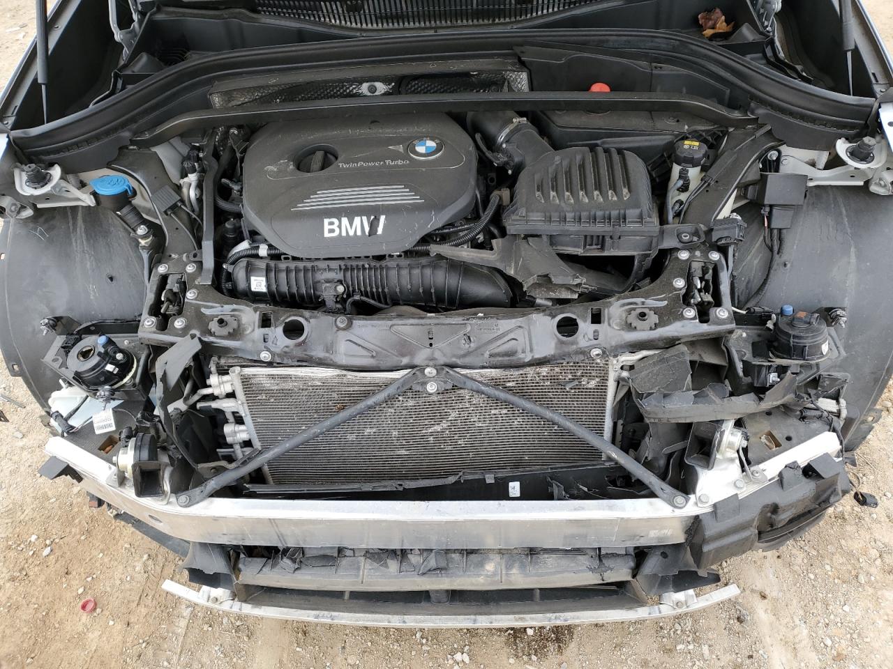 2016 BMW X1 VIN WBXHT3C30GP883538 Copart auction photo, front end damage thumbnail 12