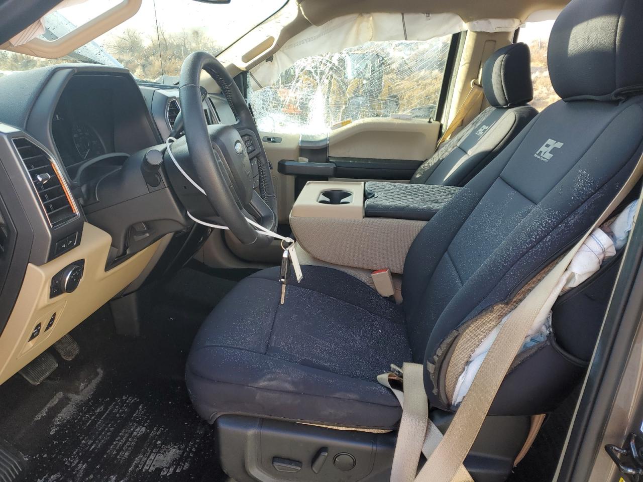 2020 Ford F-150 VIN 1FTFW1E4XLKD77373 Copart auction photo, side damage thumbnail 7