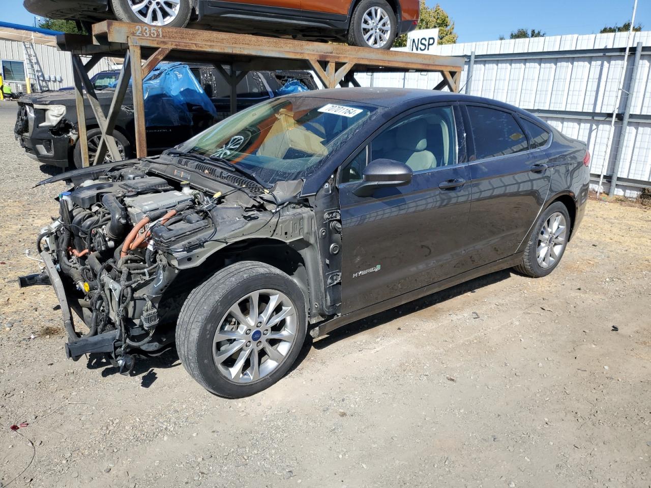2017 Ford Fusion VIN 3FA6P0UU7HR313714