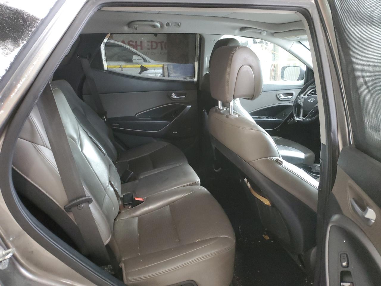 2013 Hyundai Santa Fe VIN 5XYZWDLA2DG046544 Copart auction photo, rear end damage thumbnail 11