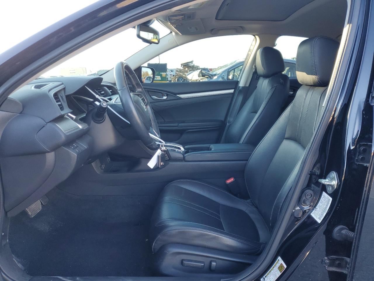 2017 Honda Civic VIN 19XFC1F95HE022947 Copart auction photo, front end / minor dent/scratches damage thumbnail 7