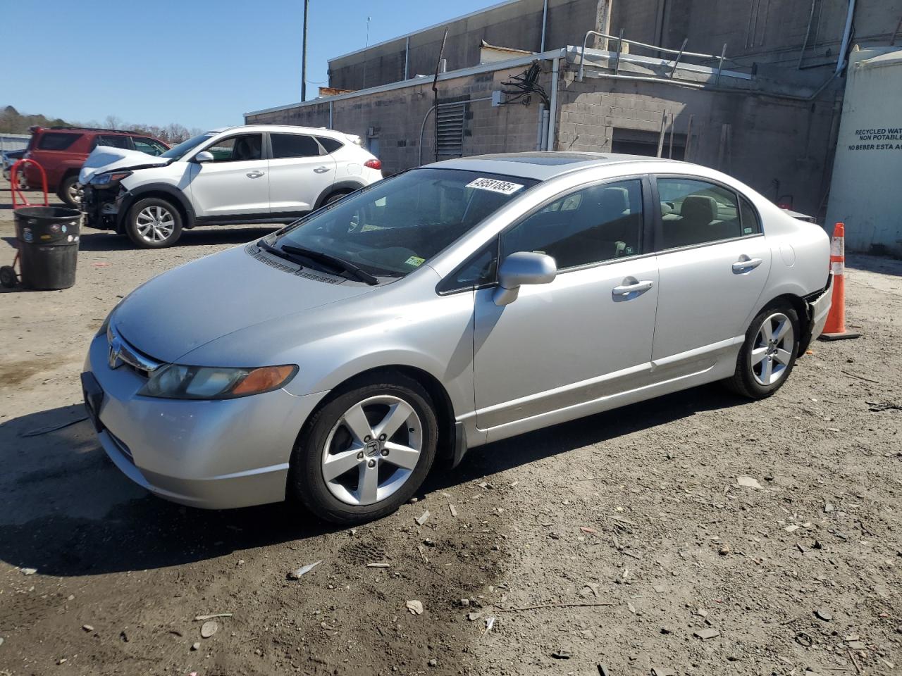 2007 Honda Civic VIN 1HGFA16887L051587