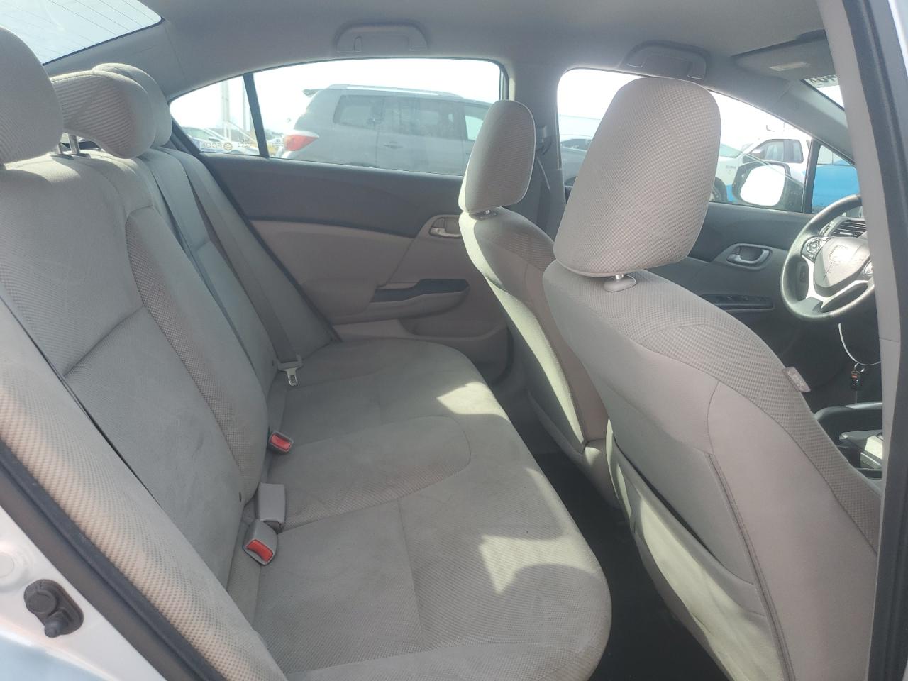 2012 Honda Civic VIN 2HGFB2F57CH509894 Copart auction photo, front end damage thumbnail 10