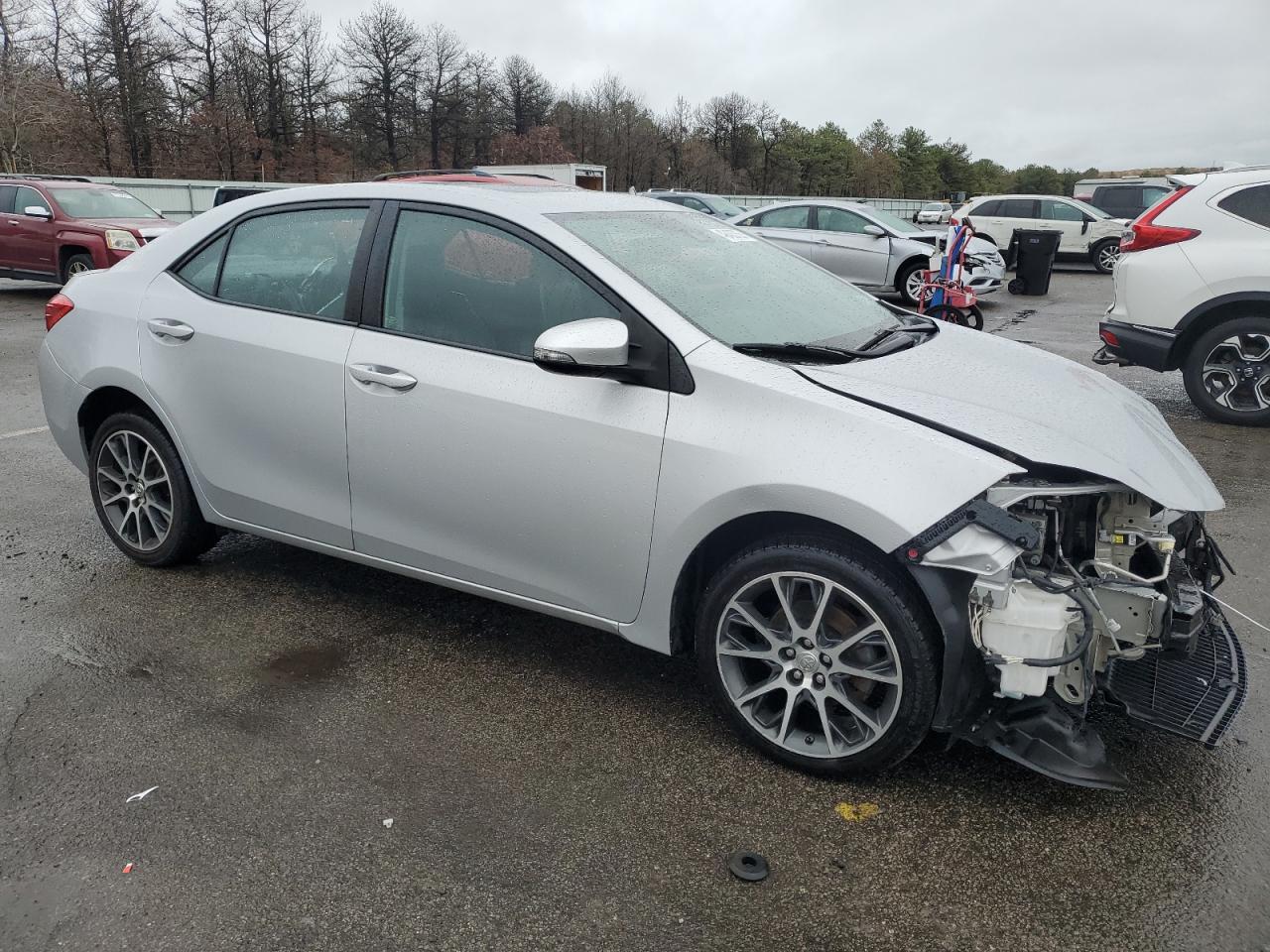 2017 Toyota Corolla VIN 5YFBURHE4HP636259 Copart auction photo, front end damage thumbnail 4