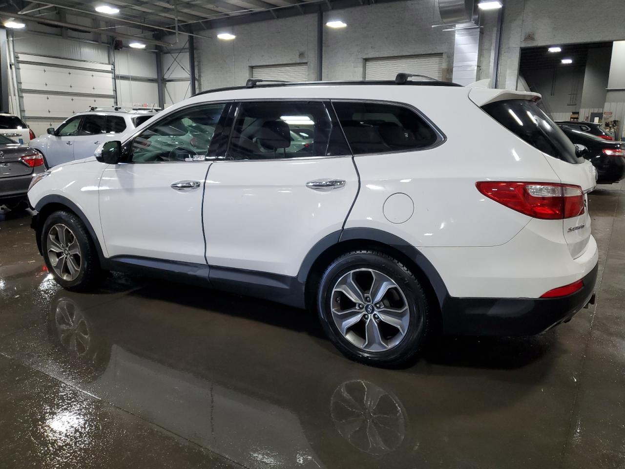 2013 Hyundai Santa Fe VIN KM8SNDHF9DU026343 Copart auction photo, front end / side damage thumbnail 2