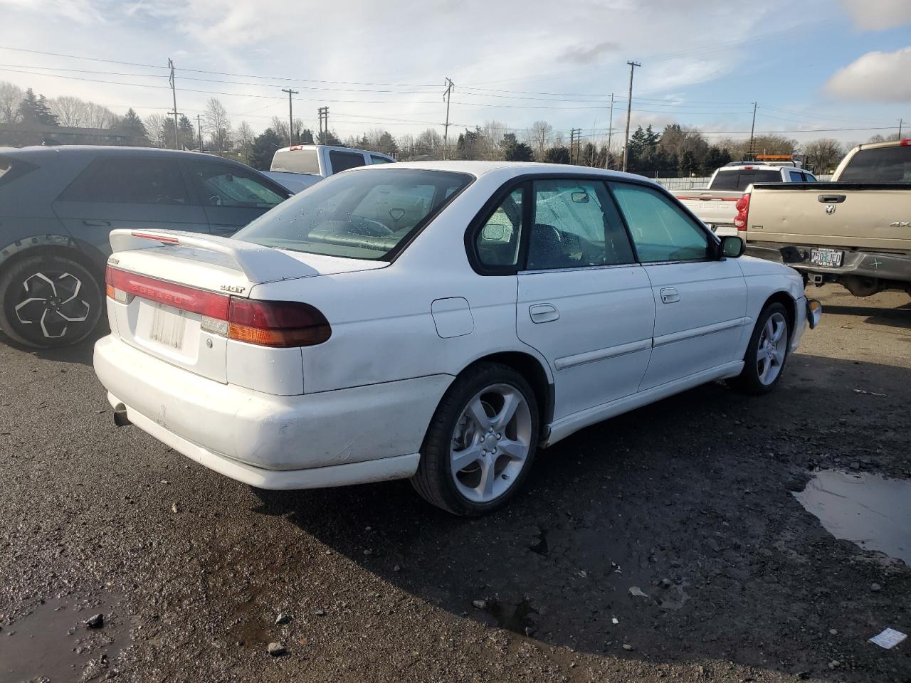 1999 Subaru Legacy VIN 4S3BD6753X7251159 Copart auction photo, front end damage thumbnail 3