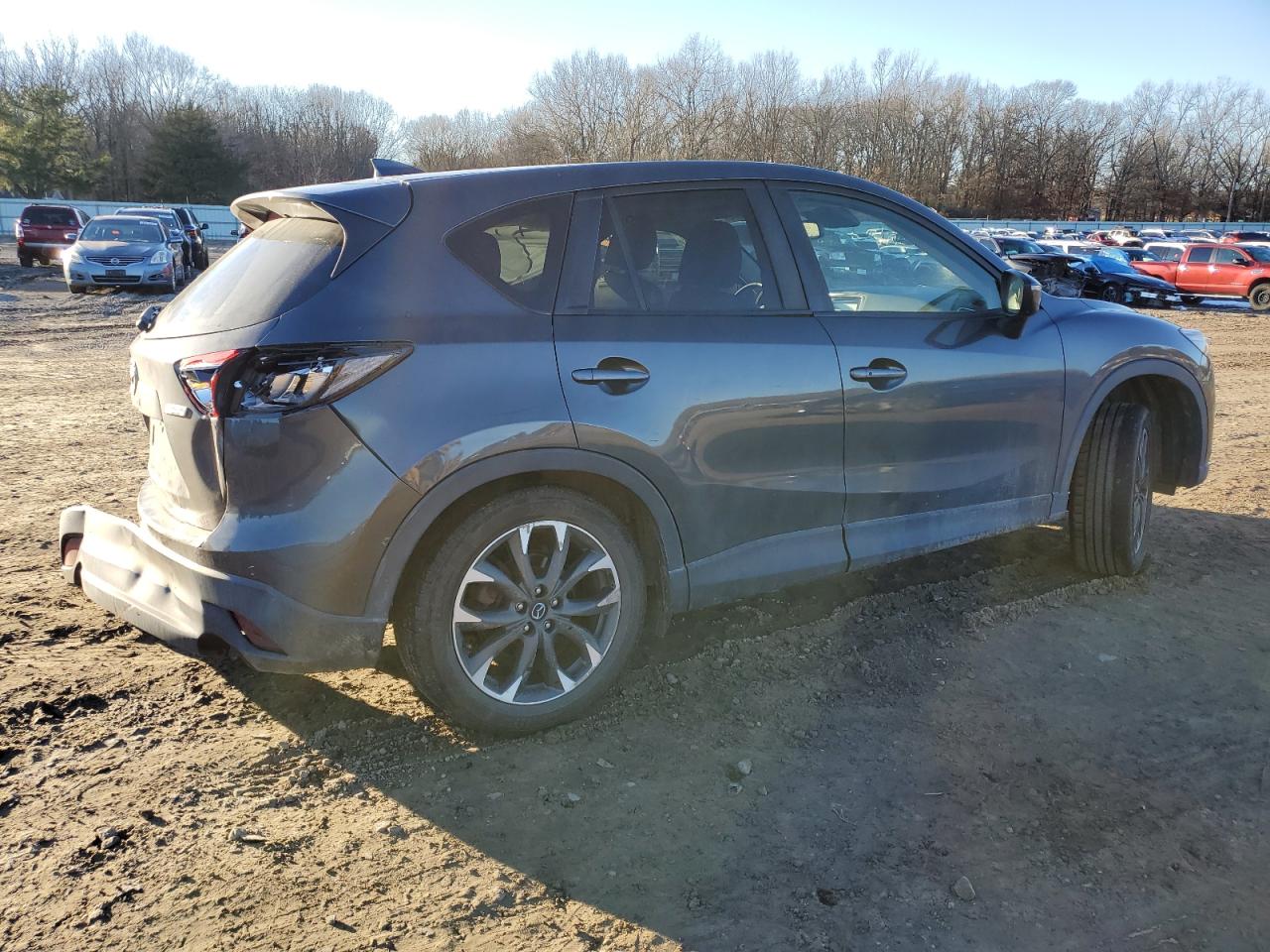 2016 Mazda CX-5 VIN JM3KE4DY2G0703067 Copart auction photo, all over damage thumbnail 3