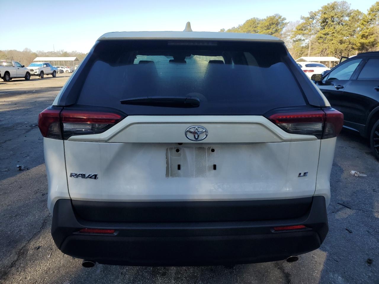 2024 Toyota RAV 4 VIN 2T3H1RFV8RC285919 Copart auction photo, burn damage thumbnail 6