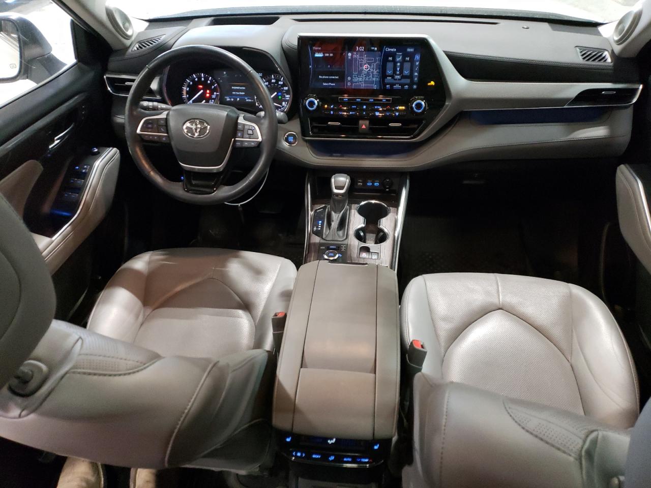 2022 Toyota Highlander VIN 5TDFZRBH6NS181763 Copart auction photo, all over damage thumbnail 8