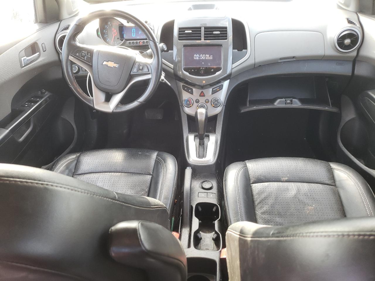2016 Chevrolet Sonic VIN 1G1JE5SB6G4161353 Copart auction photo, front end / hail damage thumbnail 8