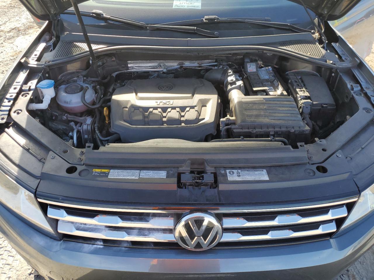 2018 Volkswagen Tiguan VIN 3VV2B7AX6JM068584 Copart auction photo, rear end / side damage thumbnail 12