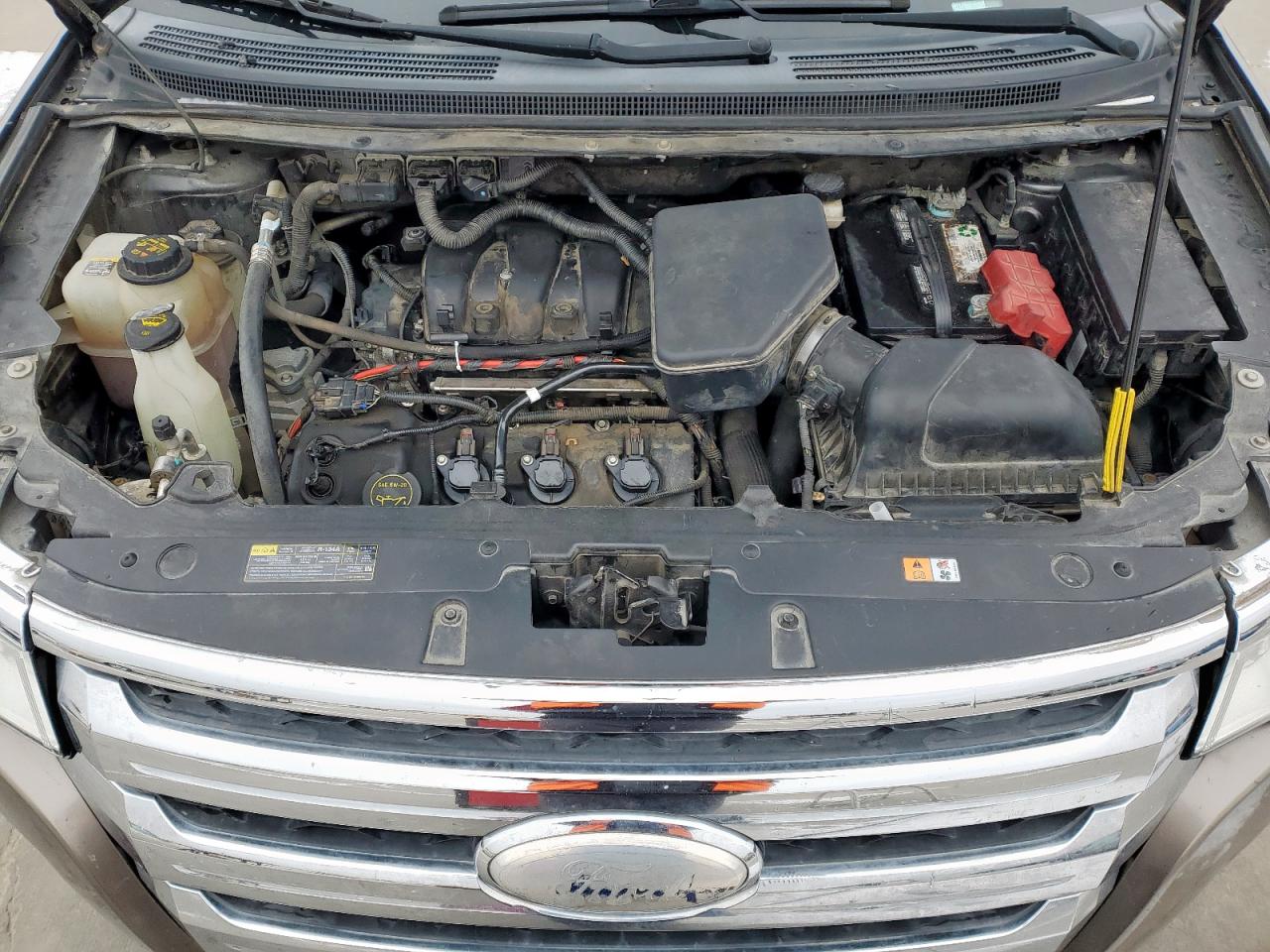 2014 Ford Edge VIN 2FMDK3JC7EBA53608 Copart auction photo, front end damage thumbnail 12
