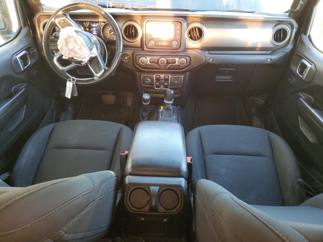 2020 Jeep Gladiator VIN 1C6HJTAG1LL127492 Copart auction photo, undercarriage / front end damage thumbnail 8