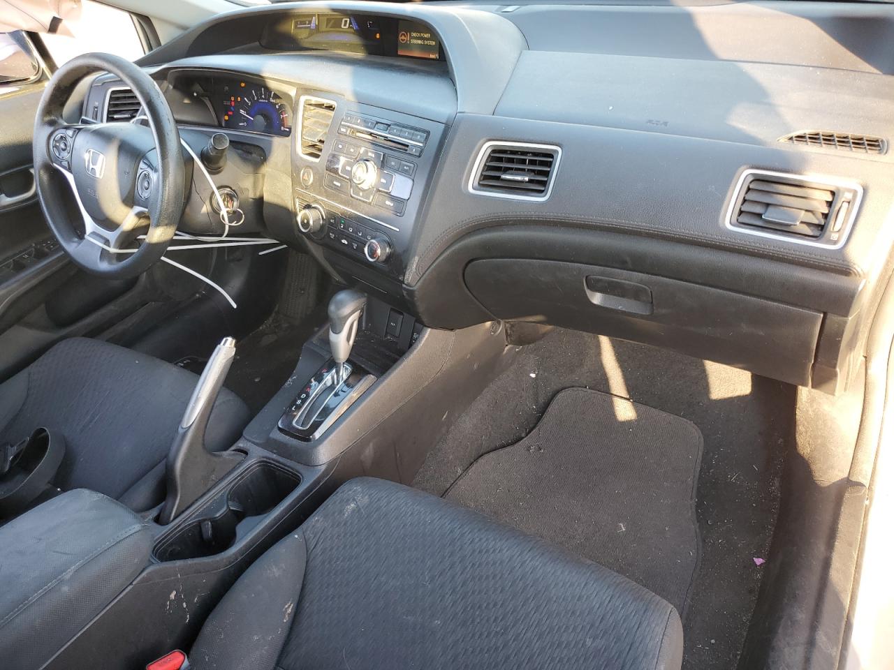 2014 Honda Civic VIN 19XFB2F53EE231282 Copart auction photo, side / rear end damage thumbnail 8