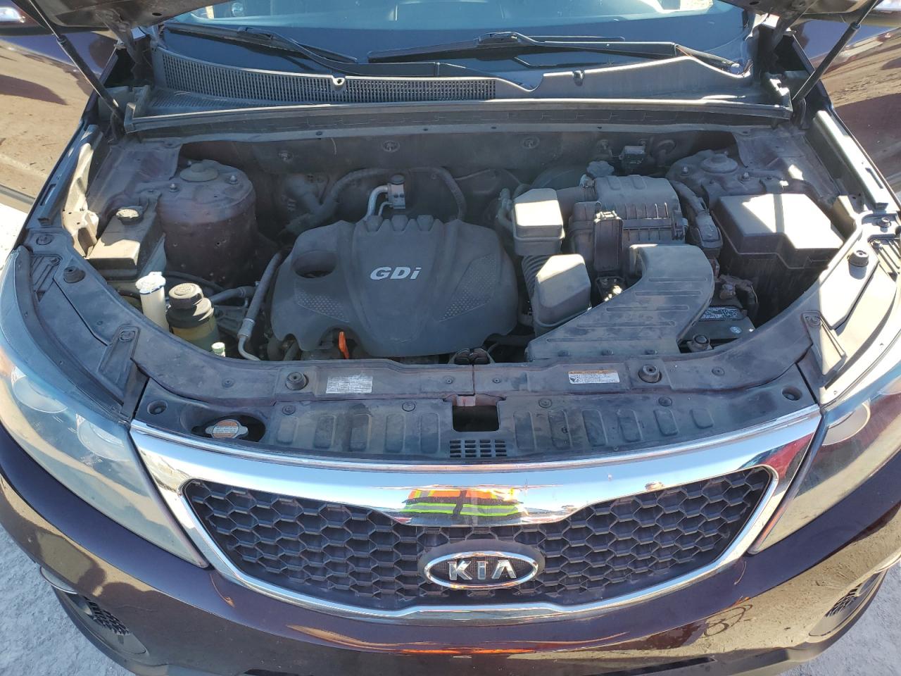 2012 KIA Sorento VIN 5XYKT4A6XCG280101 Copart auction photo, mechanical / front end damage thumbnail 12