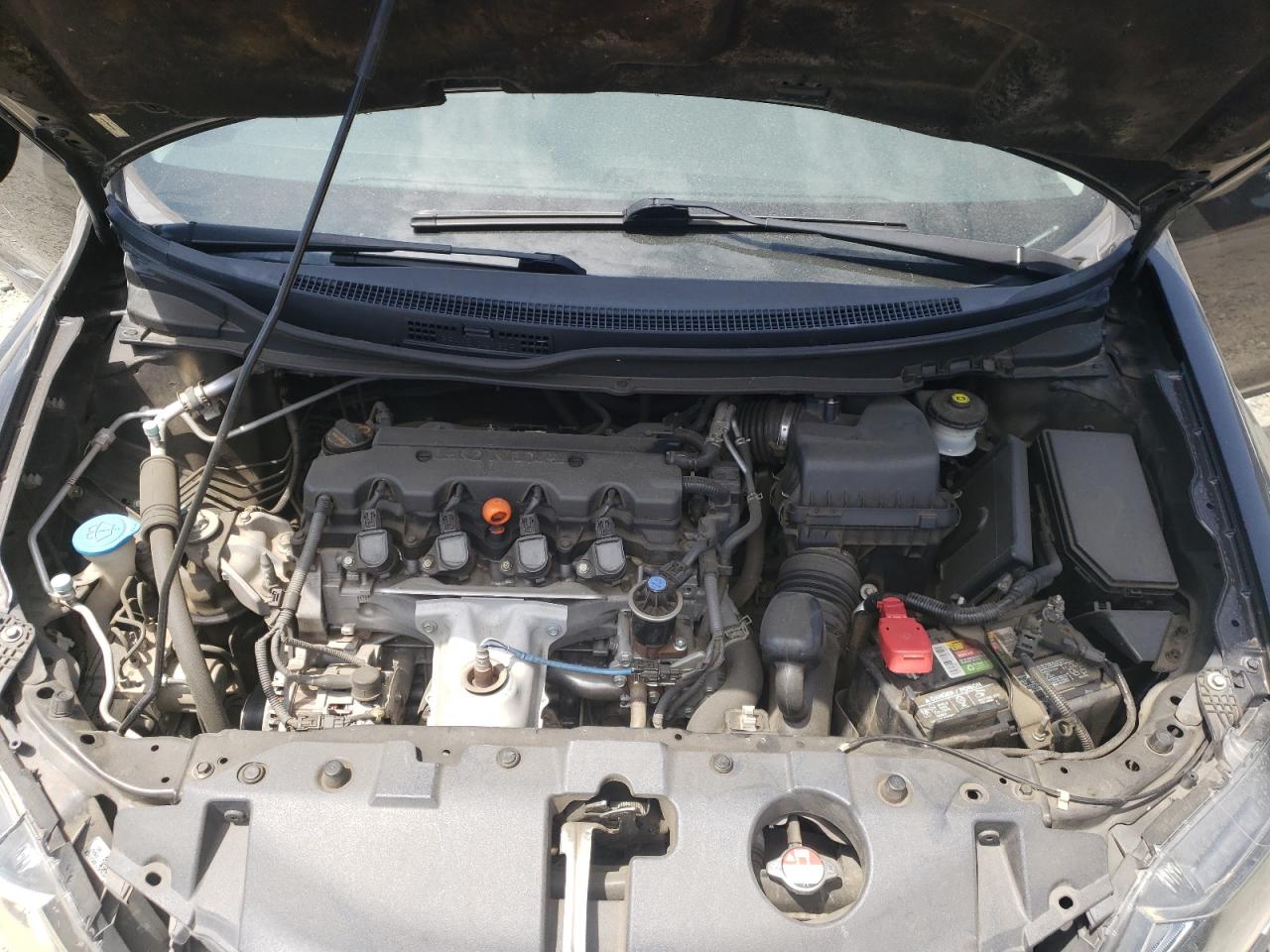 2013 Honda Civic VIN 19XFB2F86DE256573 Copart auction photo, all over damage thumbnail 7