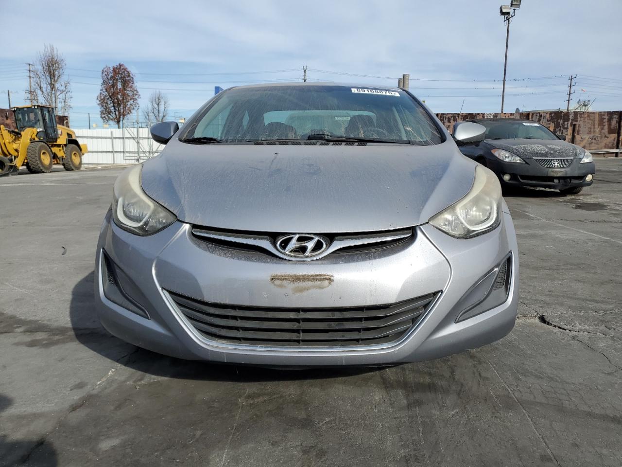 2015 Hyundai Elantra VIN 5NPDH4AE1FH643724 Copart auction photo, undercarriage / rear end damage thumbnail 5