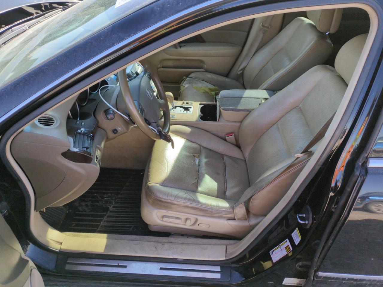2008 Acura RL VIN JH4KB16658C003554 Copart auction photo, front end damage thumbnail 7