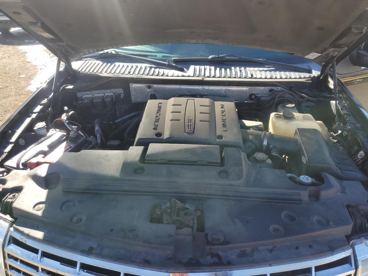 2013 Lincoln Navigator VIN 5LMJJ2J59DEL06171 Copart auction photo, side damage thumbnail 12