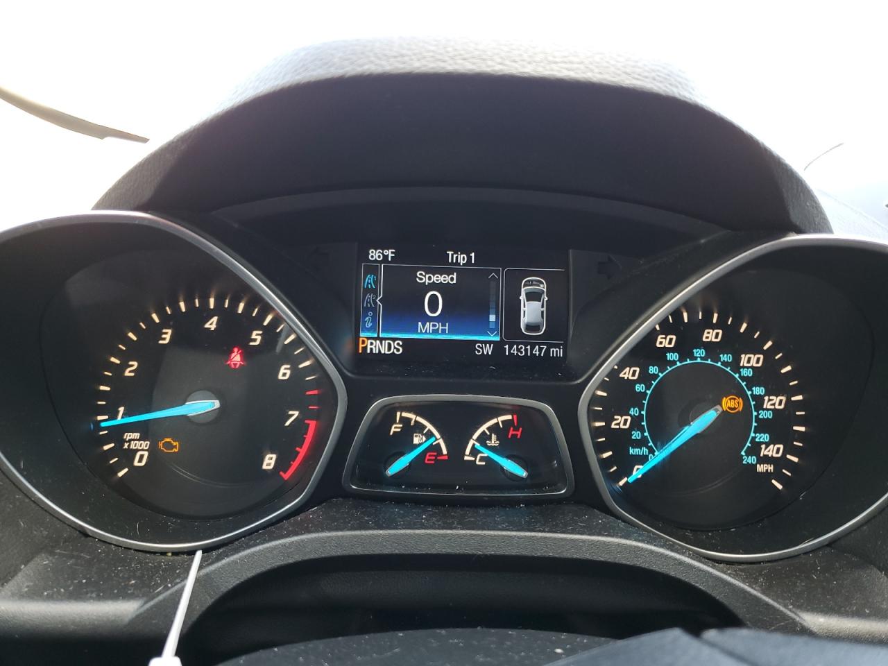 2014 Ford Escape VIN 1FMCU9J94EUD78384 Copart auction photo, front end / normal wear damage thumbnail 9