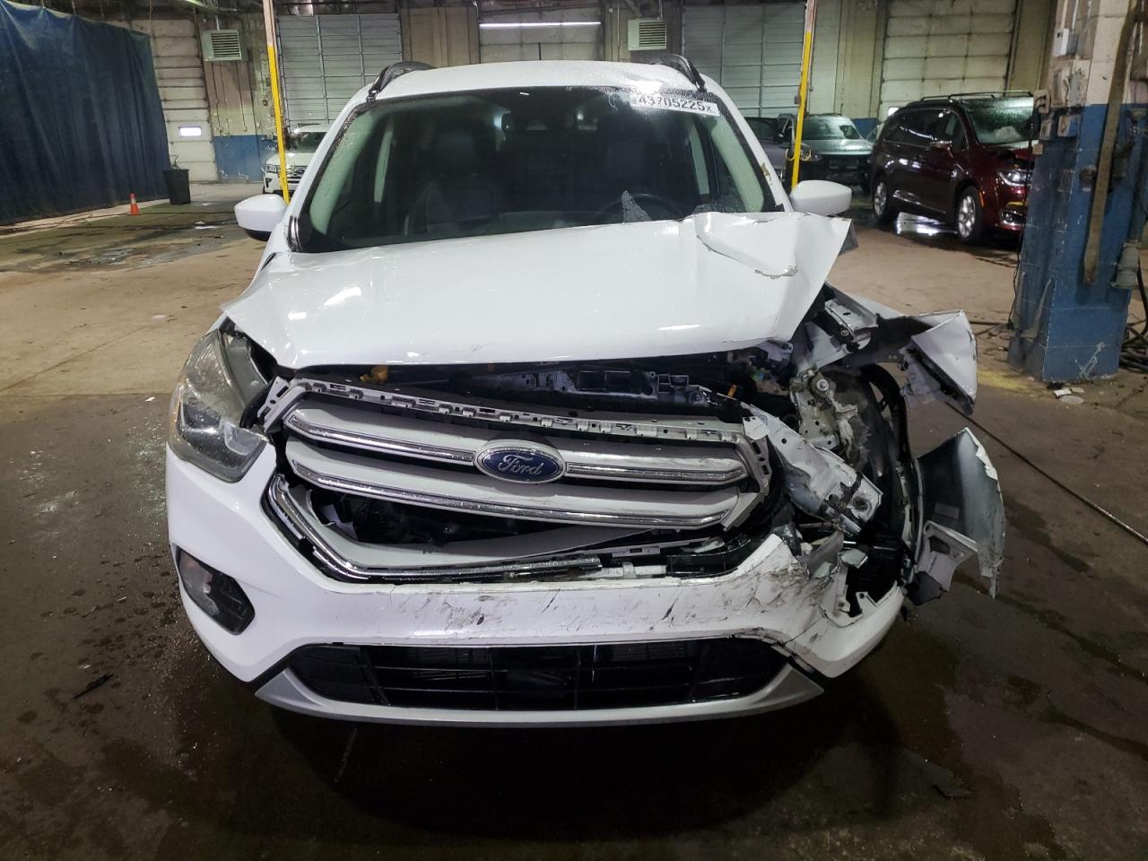 2018 Ford Escape VIN 1FMCU9HD3JUB23245 Copart auction photo, front end / rear end damage thumbnail 5