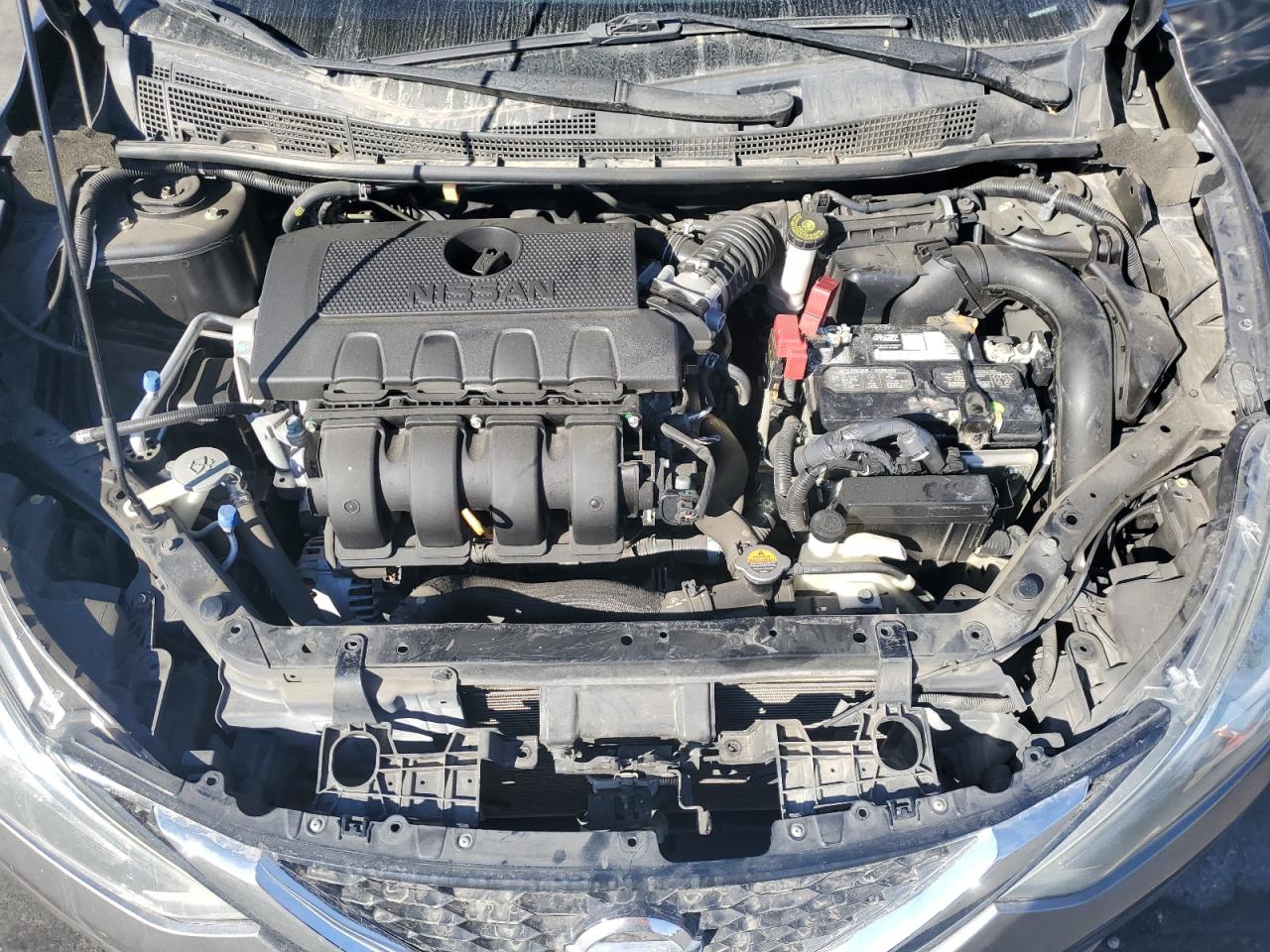 2017 Nissan Sentra VIN 3N1AB7AP4HL641219 Copart auction photo, rear end / undercarriage damage thumbnail 11