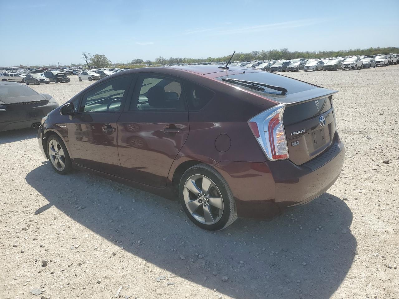 2013 Toyota Prius VIN JTDKN3DUXD5599751 Copart auction photo, front end / minor dent/scratches damage thumbnail 2