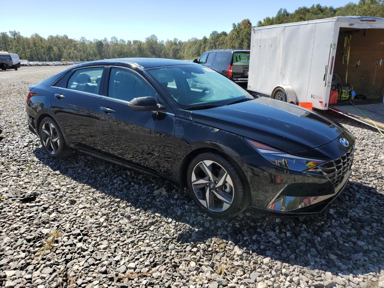 2023 Hyundai Elantra VIN KMHLP4AG1PU475361 Copart auction photo, water/flood damage thumbnail 4