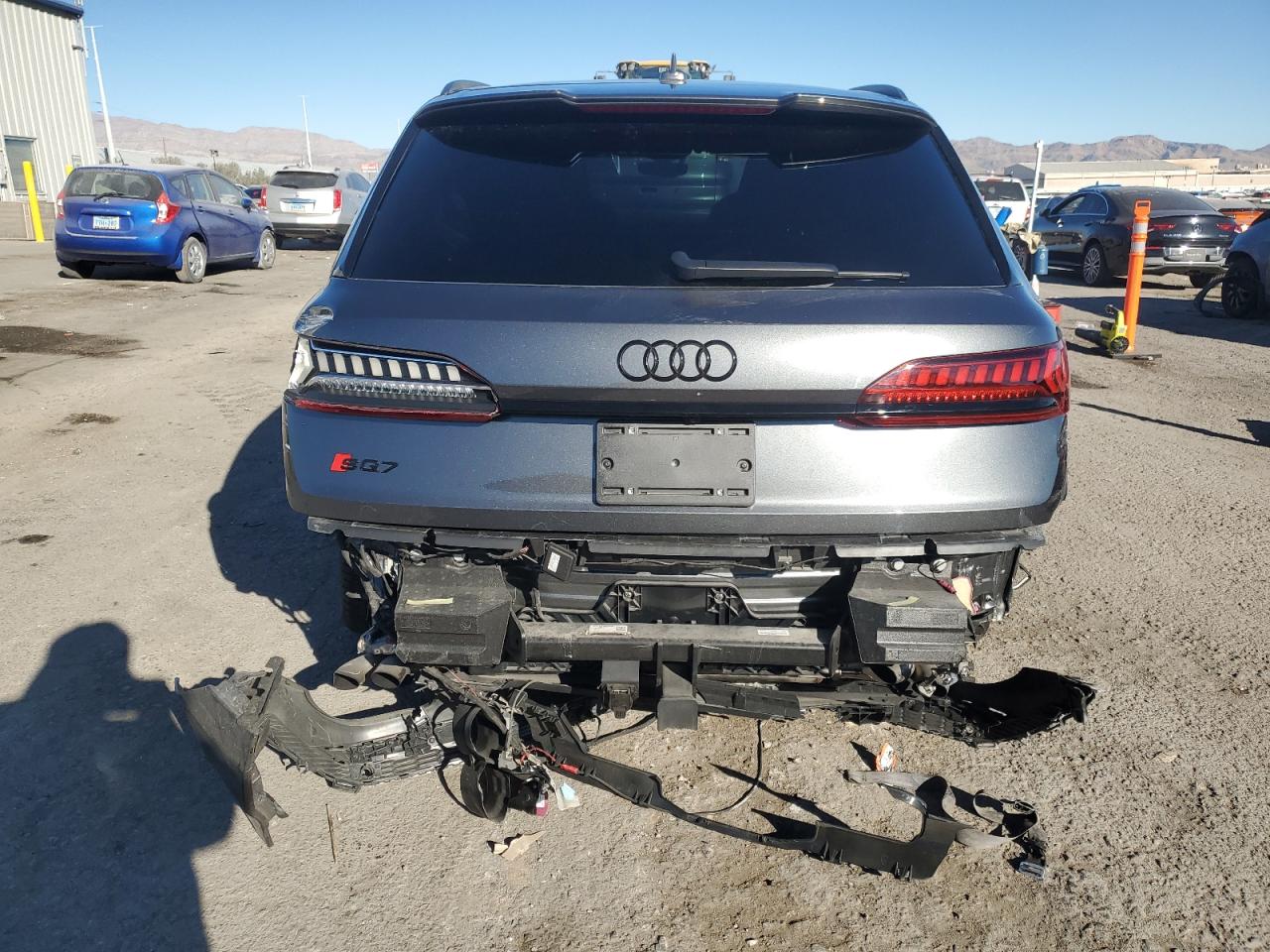 2023 Audi SQ7 VIN WA1VWBF79PD019597 Copart auction photo, rear end damage thumbnail 6