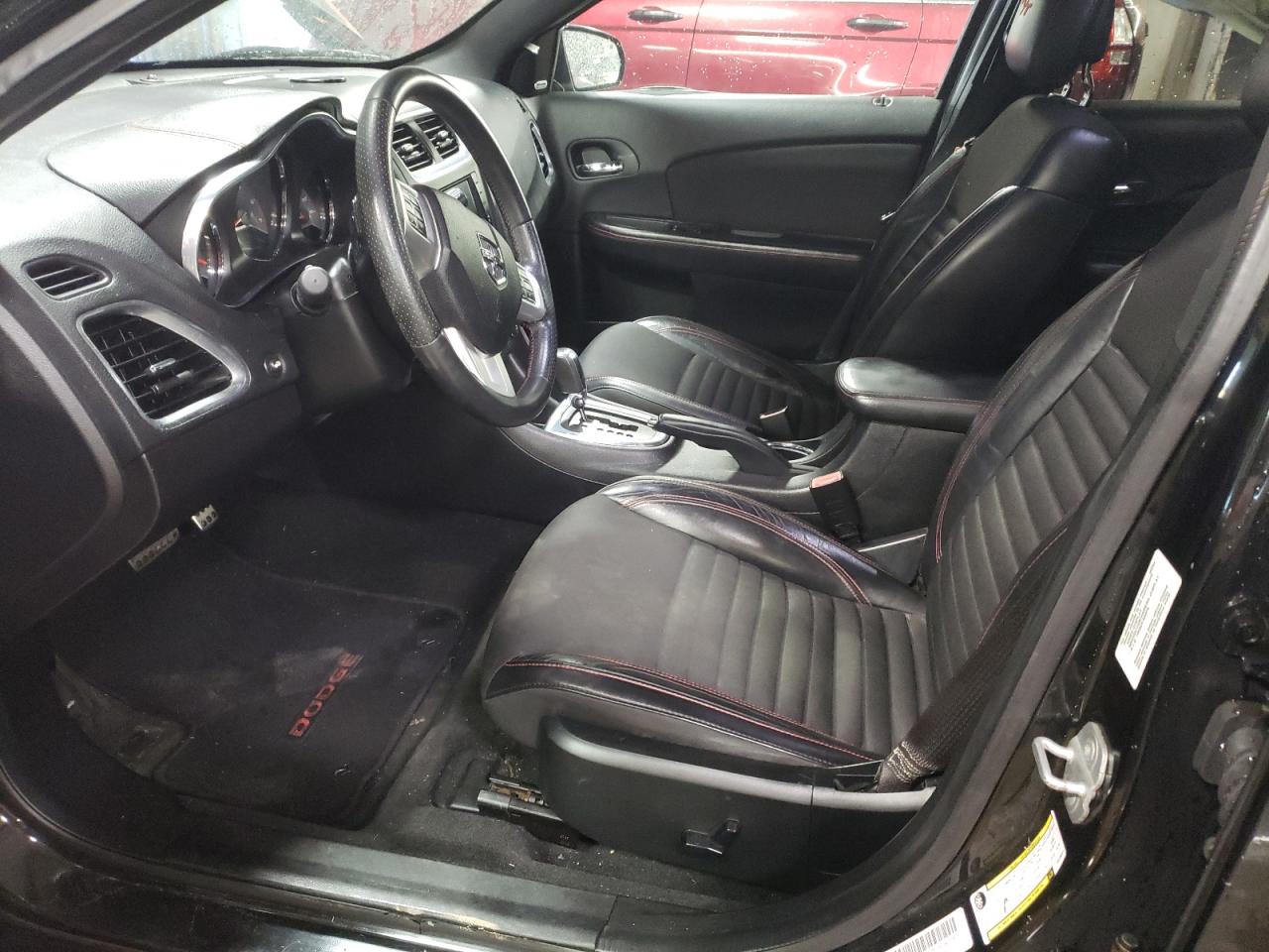 2014 Dodge Avenger VIN 1C3CDZBG2EN136421 Copart auction photo, side damage thumbnail 7