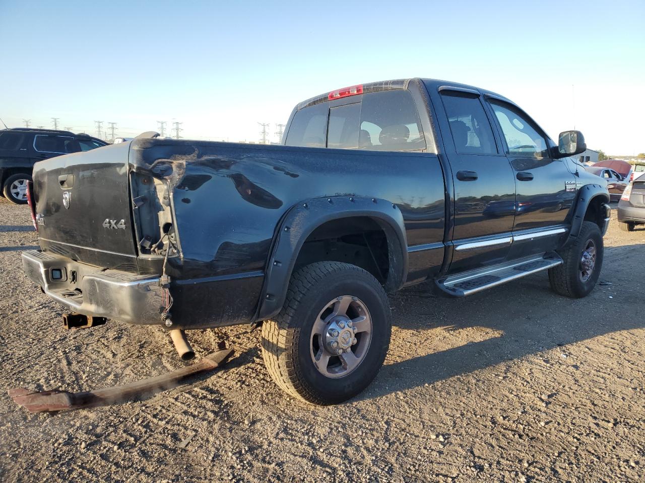 2008 Dodge RAM VIN 3D7KS28D58G231902 Copart auction photo, rear end / side damage thumbnail 3