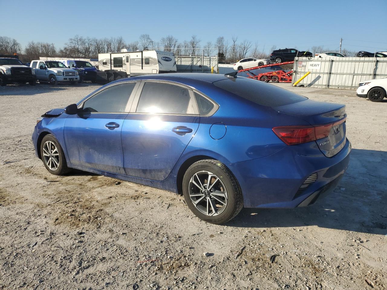 2023 KIA Forte VIN 3KPF24AD1PE547504 Copart auction photo, front end / side damage thumbnail 2