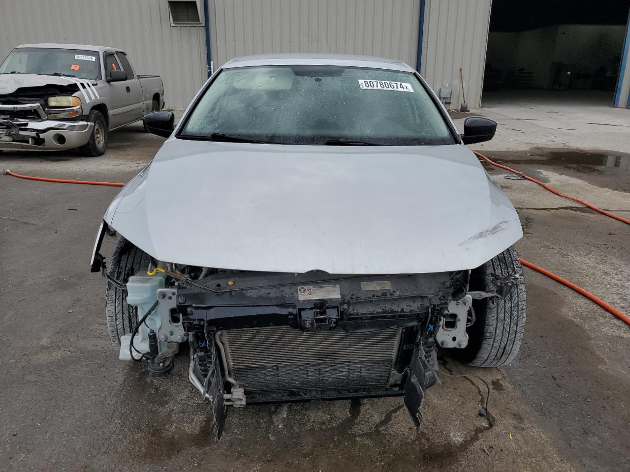 2015 Volkswagen Jetta VIN 3VW2K7AJ0FM320702 Copart auction photo, front end / minor dent/scratches damage thumbnail 5