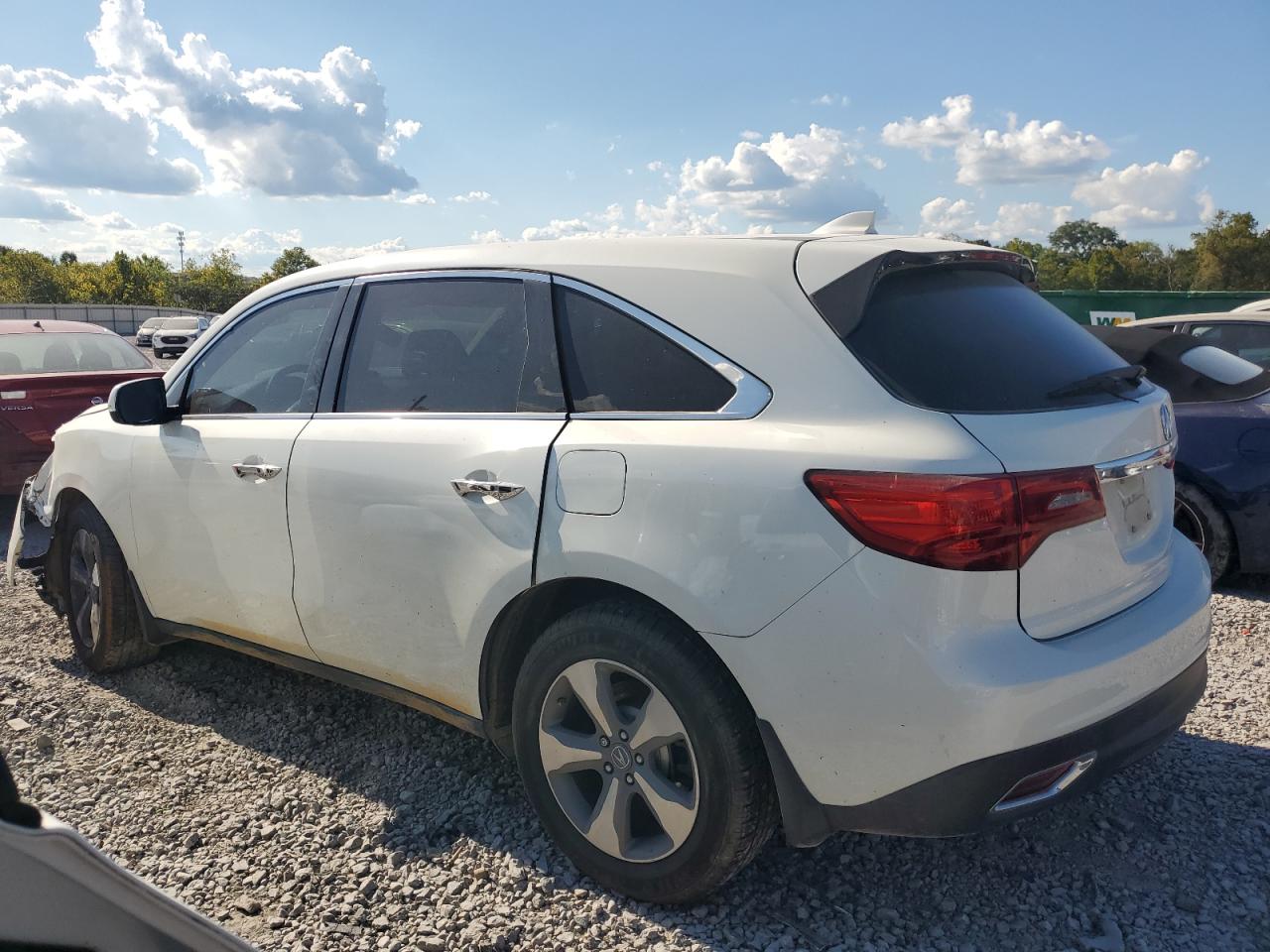 2014 Acura MDX VIN 5FRYD3H27EB011325 Copart auction photo, front end / minor dent/scratches damage thumbnail 2