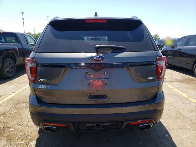 2016 Ford Explorer VIN 1FM5K8GT6GGB49086 Copart auction photo, front end damage thumbnail 6