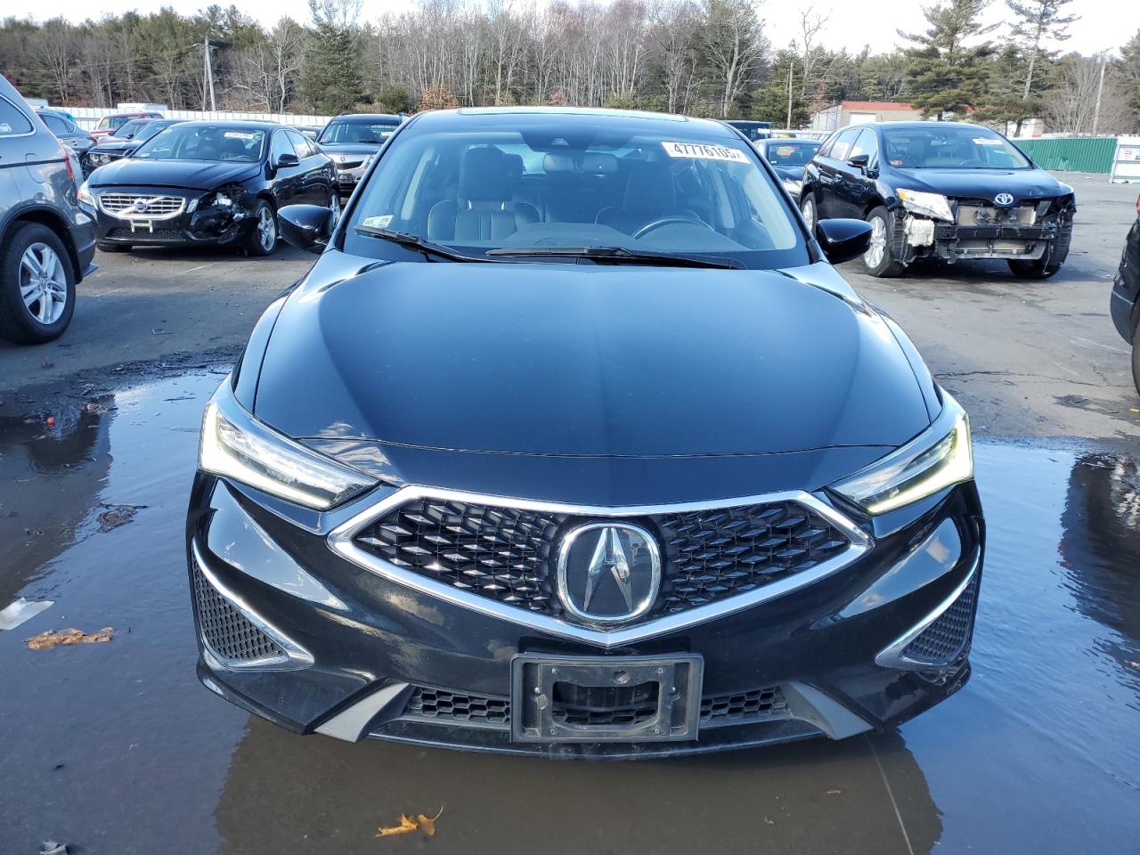 2021 Acura ILX VIN 19UDE2F77MA001540 Copart auction photo, side / rear end damage thumbnail 5