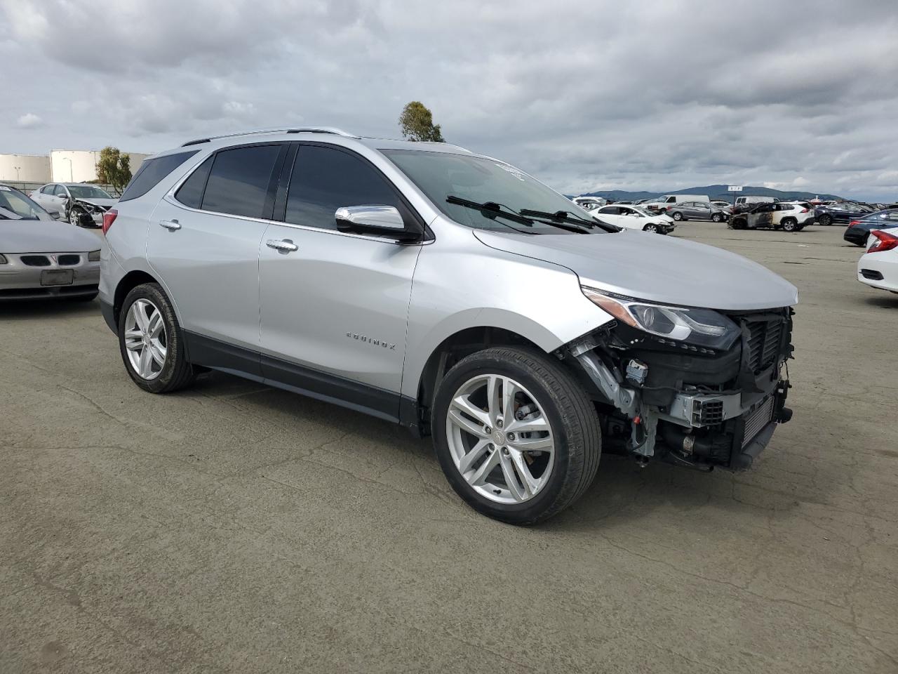 2021 Chevrolet Equinox VIN 3GNAXXEV7MS171265 Copart auction photo, front end damage thumbnail 4