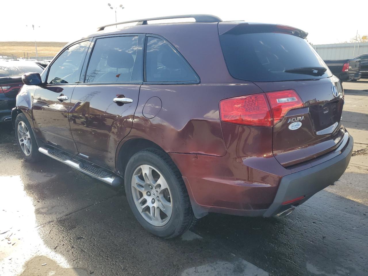 2008 Acura MDX VIN 2HNYD28378H522188 Copart auction photo, front end / hail damage thumbnail 2