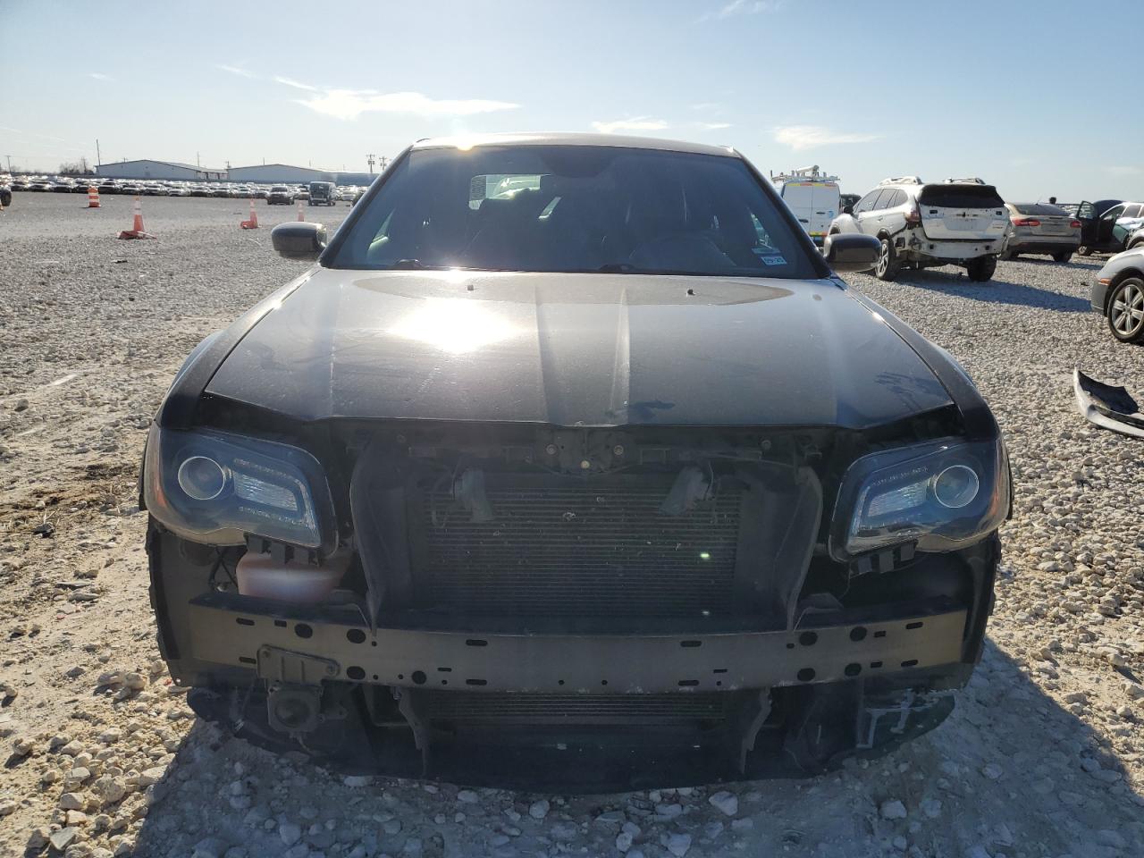 2014 Chrysler 300 VIN 2C3CCABGXEH378869 Copart auction photo, front end / rear end damage thumbnail 5