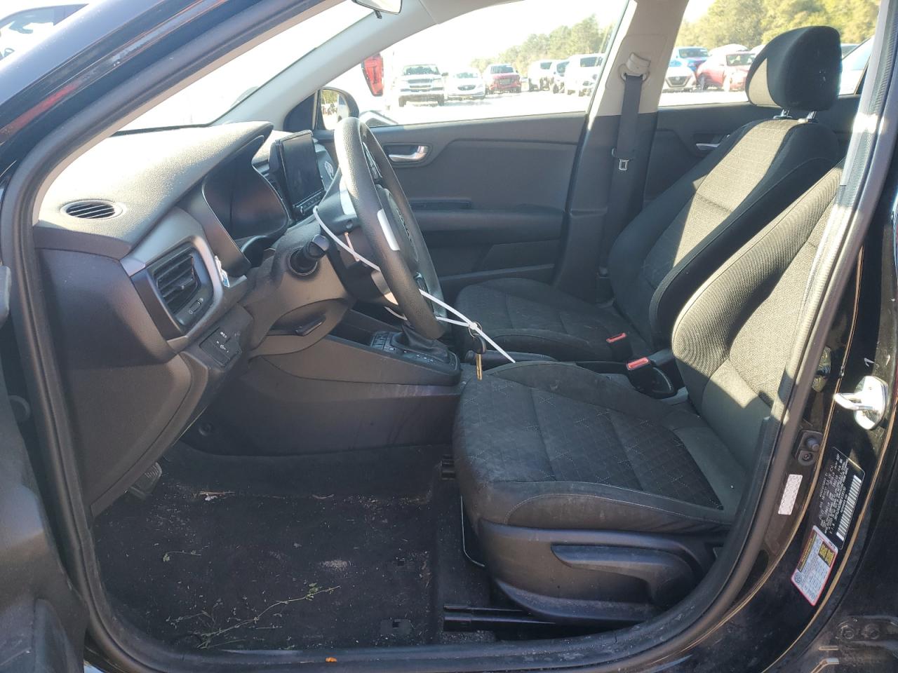 2021 KIA Rio VIN 3KPA24AD8ME418150 Copart auction photo, front end damage thumbnail 7