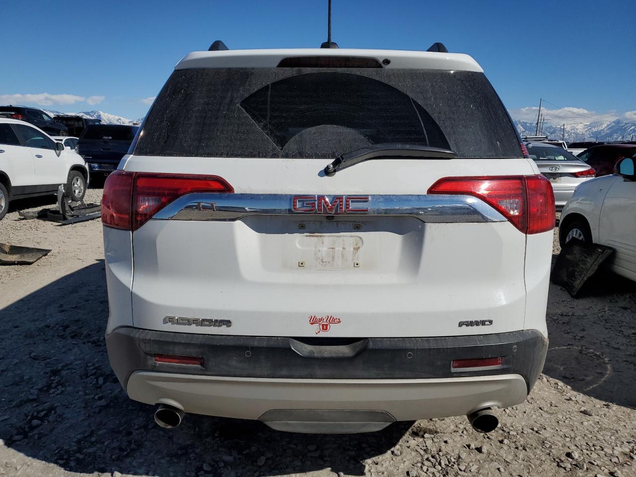 2017 GMC Acadia VIN 1GKKNWLS8HZ237762 Copart auction photo, side damage thumbnail 6