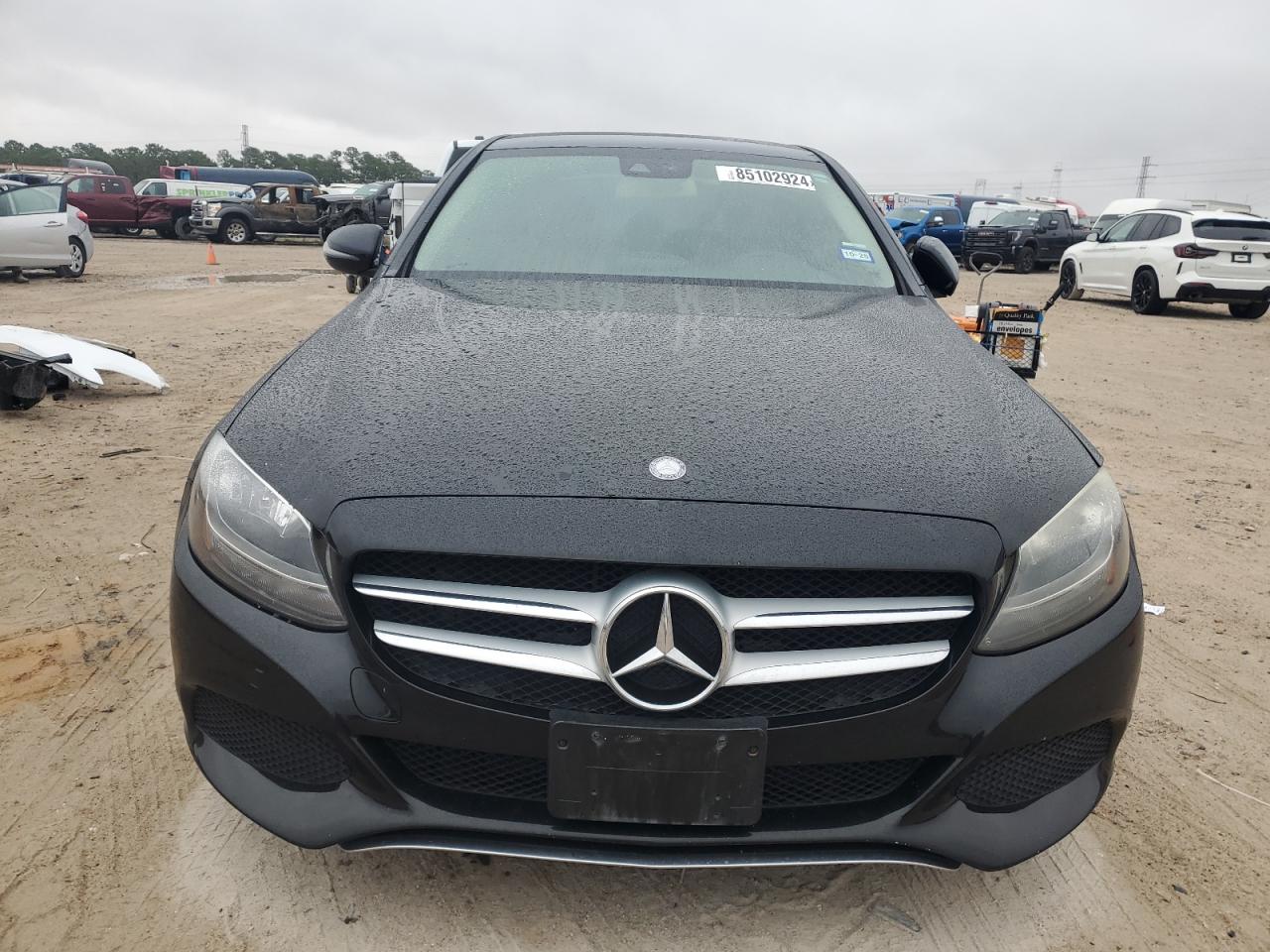 2016 Mercedes-Benz C-klasse VIN WDDWF4JB1GR151909 Copart auction photo, rear end damage thumbnail 5