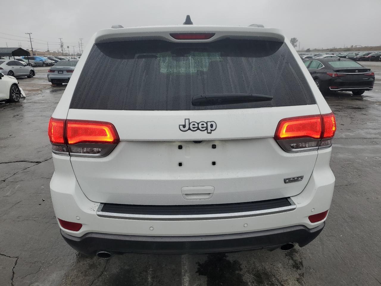 2018 Jeep Grand Cherokee VIN 1C4RJEBG3JC140989 Copart auction photo, front end / side damage thumbnail 6