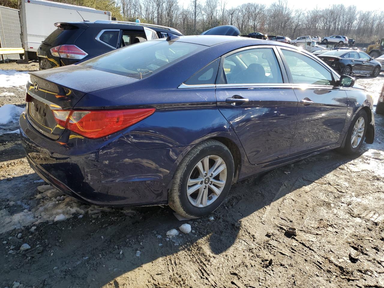 2012 Hyundai Sonata VIN 5NPEB4AC0CH476501 Copart auction photo, front end damage thumbnail 3